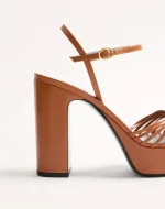 Valentino Sandal Royal Platform Sandal In Kidskin 115Mm - Image 2